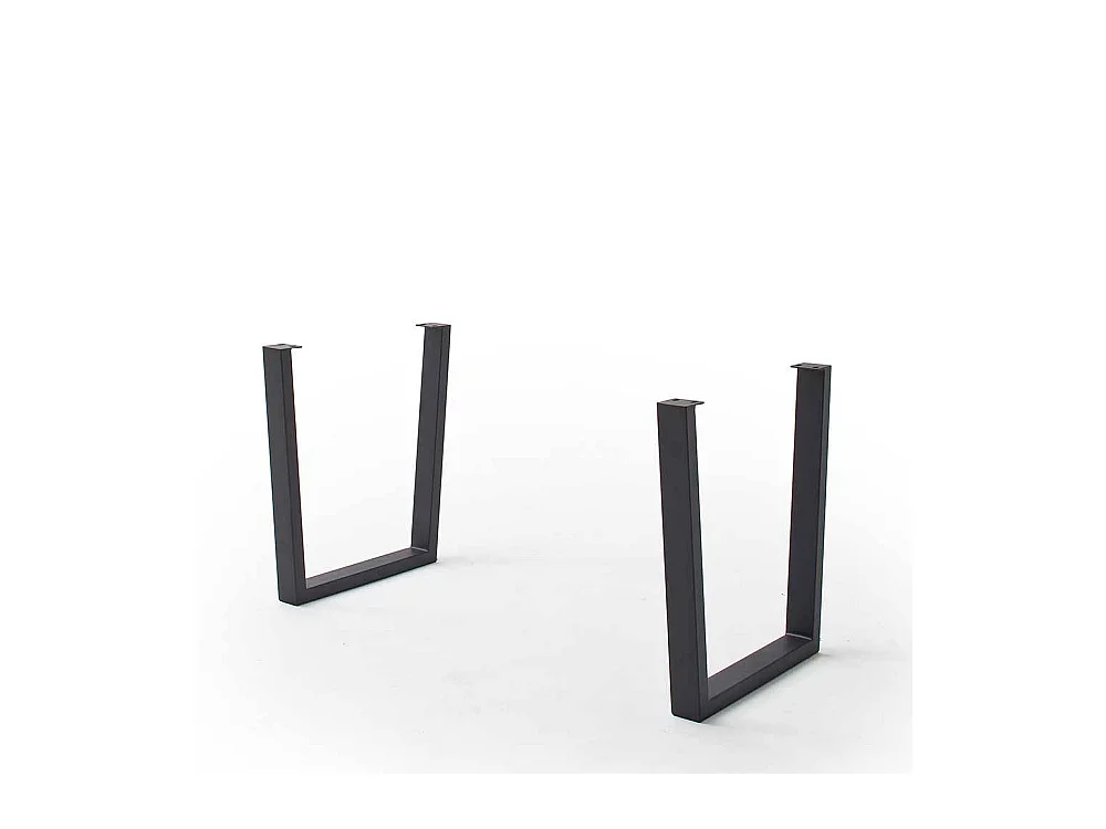 Esstisch Holztisch im Industry und Loft Stil 90 cm tief