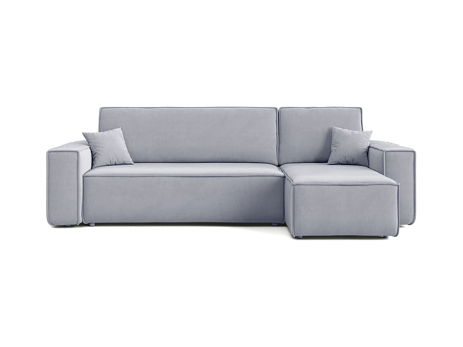 Canapé d’angle DENIS L avec fonction lit 135x200 Riviera 80