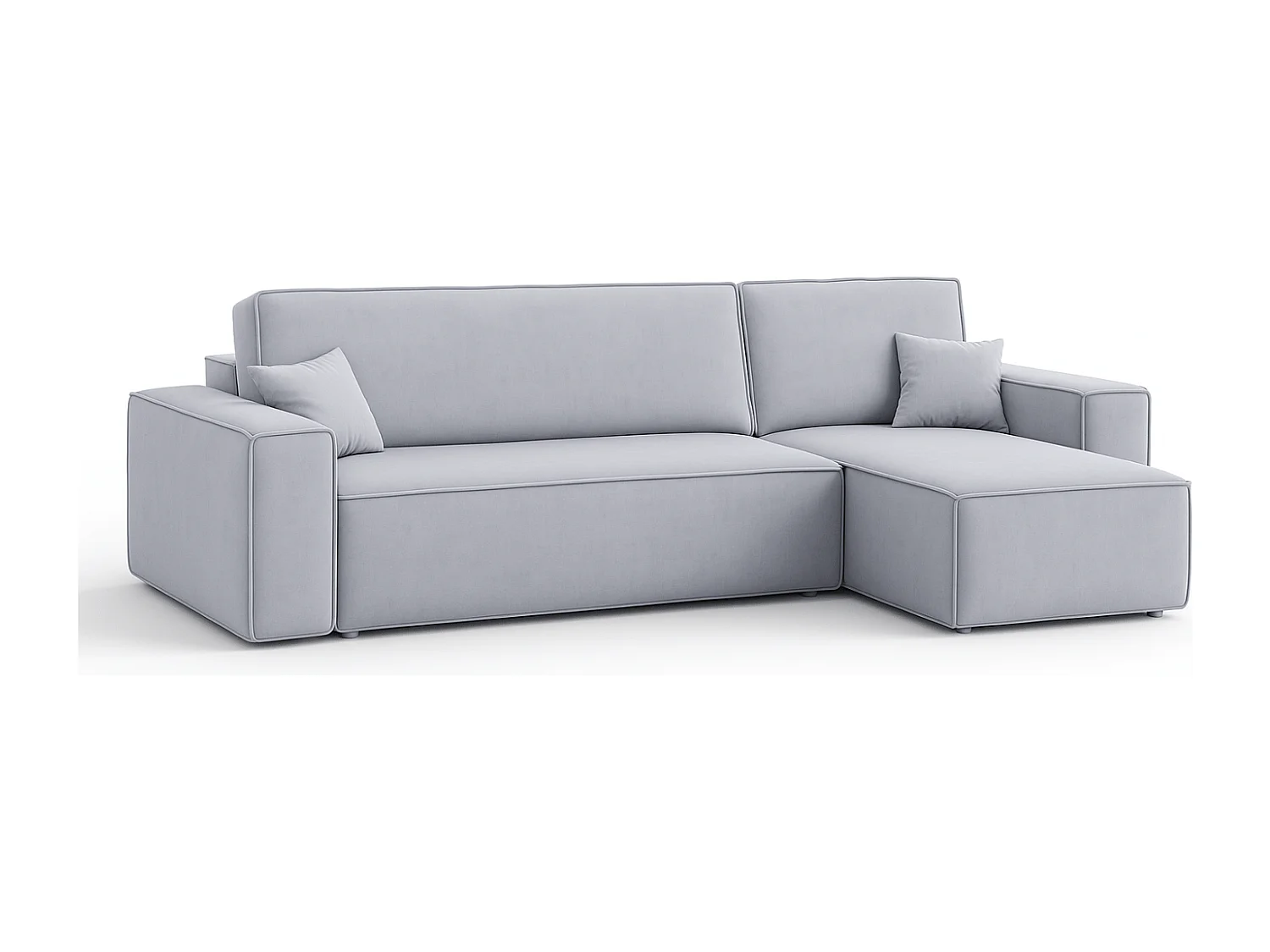 Canapé d’angle DENIS L avec fonction lit 135x200 Riviera 80