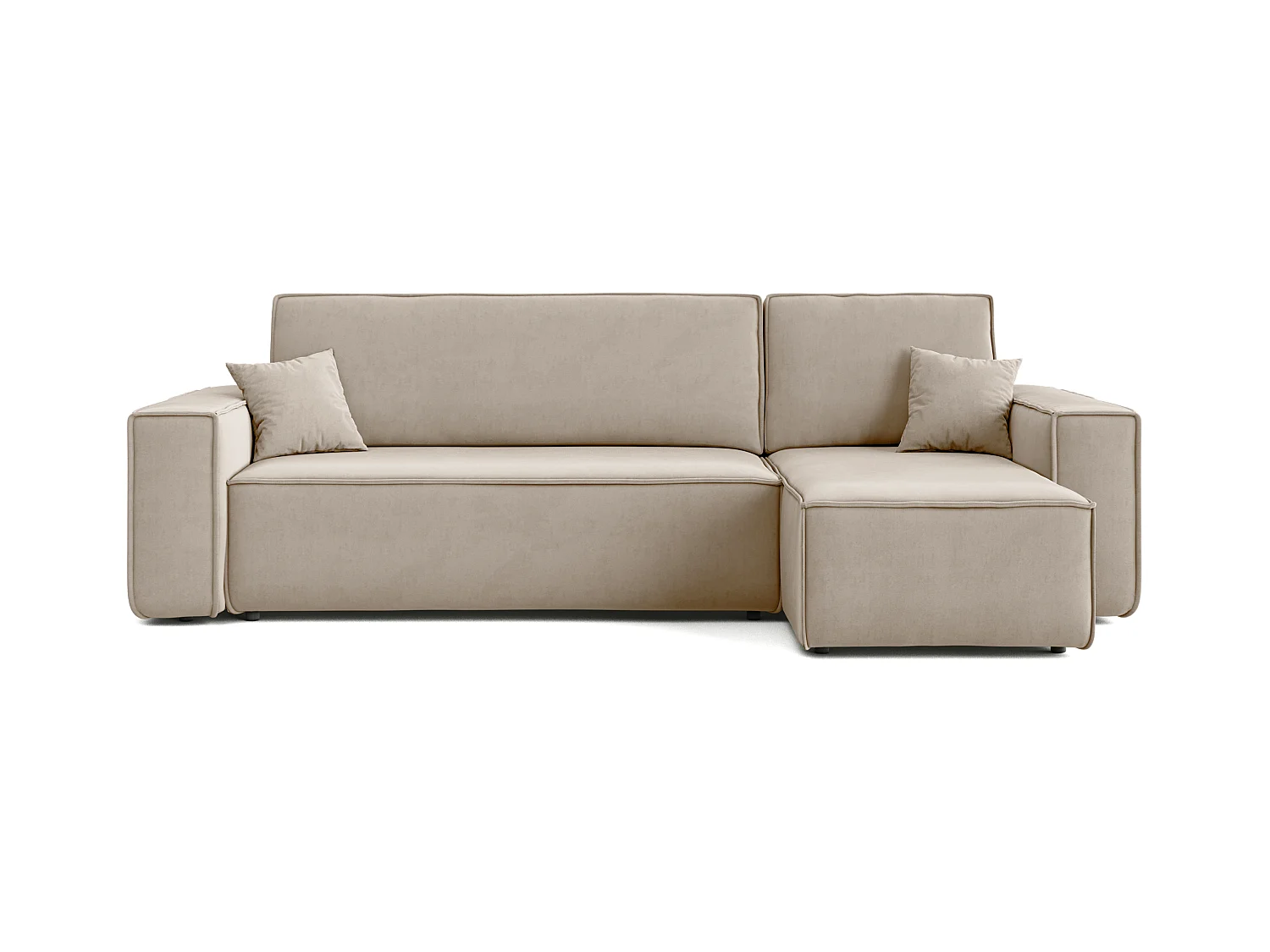 Canapé d’angle DENIS L avec fonction lit 135x200 Riviera 21