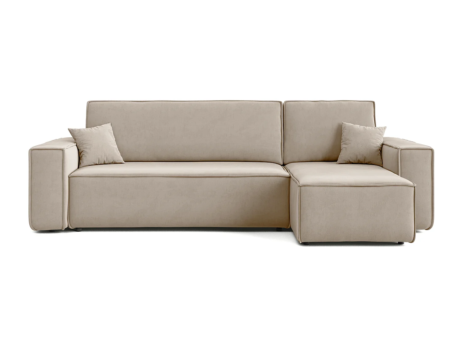 Canapé d’angle DENIS L avec fonction lit 135x200 Riviera 21