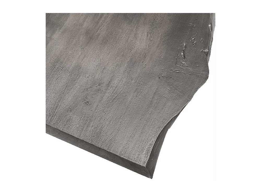 Baumkantentisch mit Bügelgestell Industry und Loft Stil