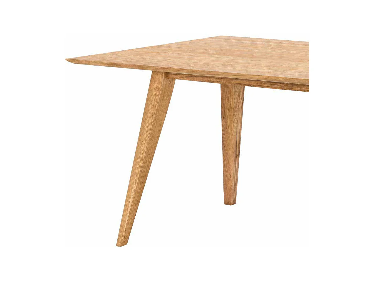 Esszimmertisch aus Eiche Massivholz Mid Century Design