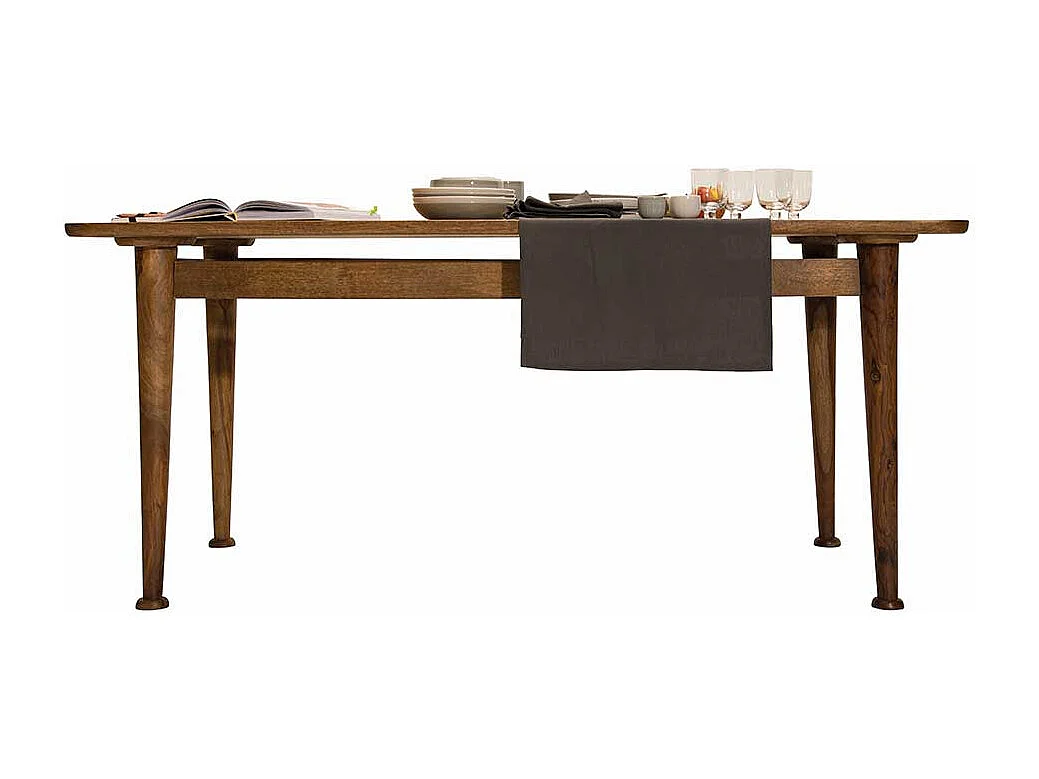 Esszimmer Tisch aus Mangobaum Massivholz lackiert