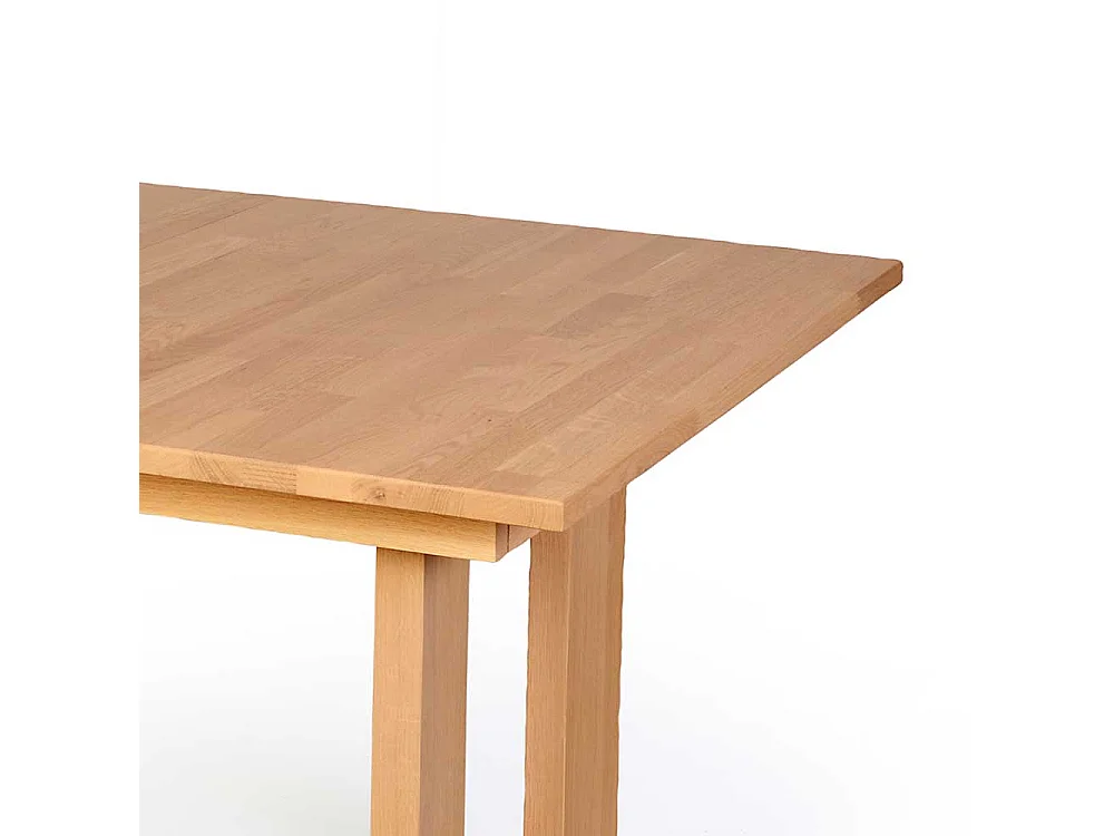 Esstisch aus Eiche Massivholz Bügelgestell