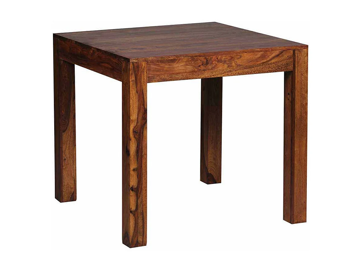 Massivholztisch aus Sheesham lackiert Landhaus