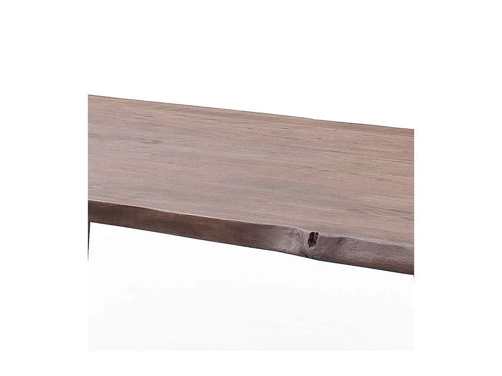 Esstisch Holztisch im Industry und Loft Stil 100 cm tief