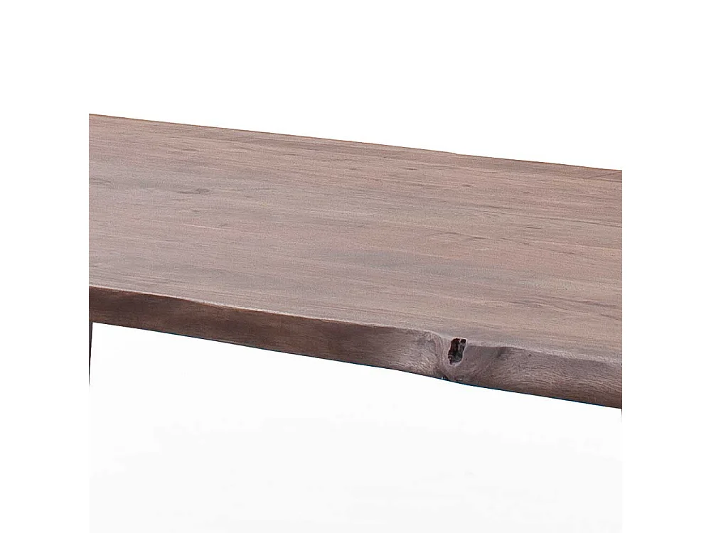 Esstisch Holztisch im Industry und Loft Stil 100 cm tief