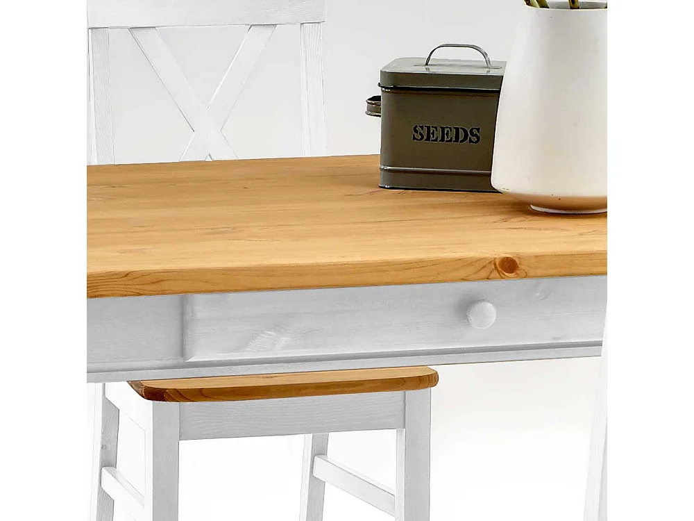 Esstisch mit Schubladen Landhaus