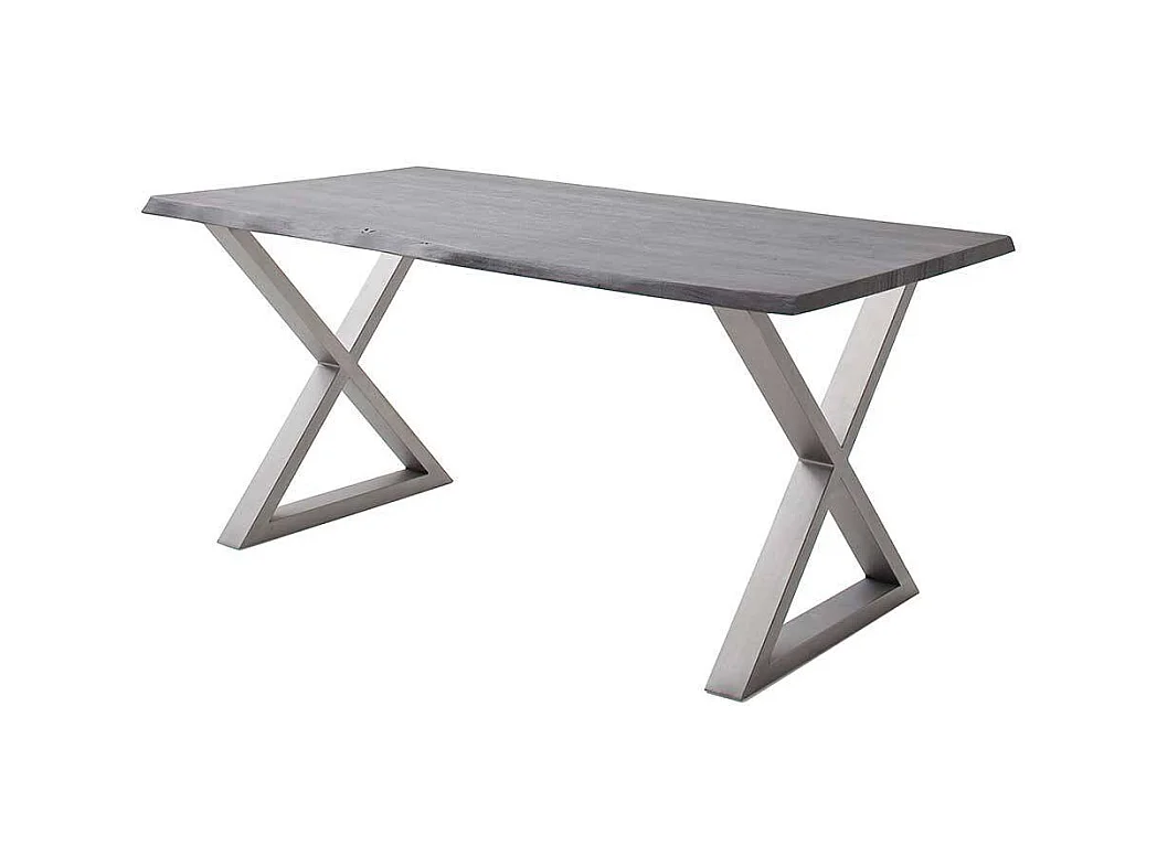 Esstisch Küchen Tisch mit X Gestell im Industry und Loft Stil