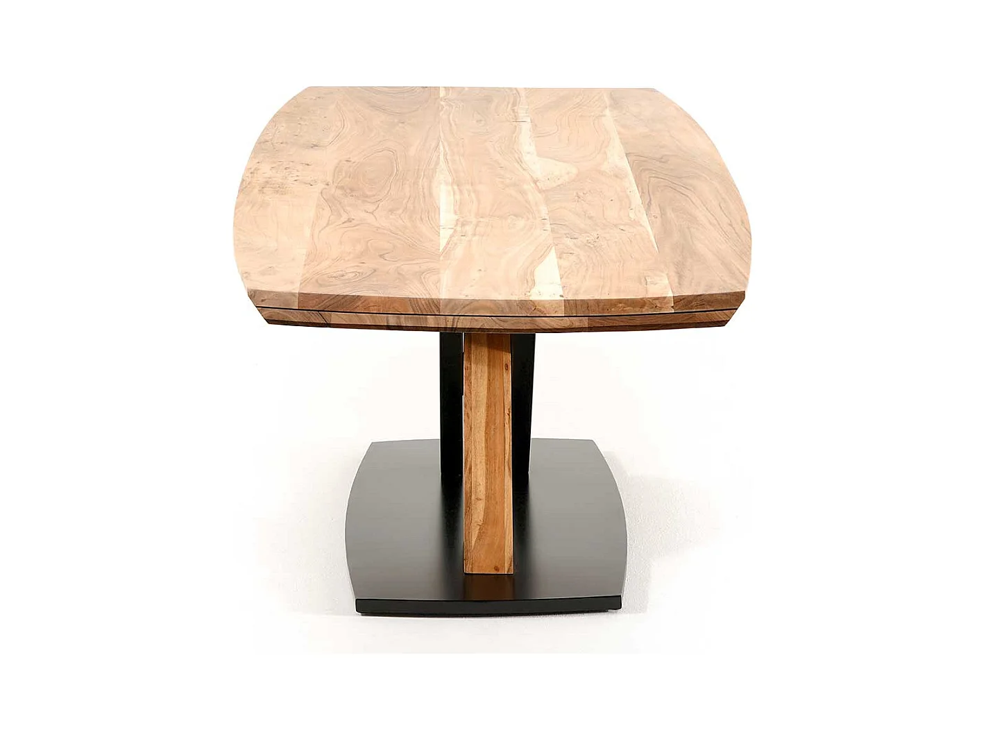 Esstisch in Akaziefarben Massivholz Oberfläche