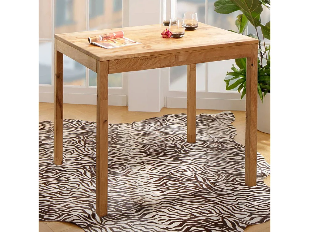 Tisch Esszimmer Esszimmertisch aus Wildeiche Massivholz geölt