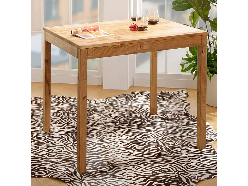 Tisch Esszimmer Esszimmertisch aus Wildeiche Massivholz geölt