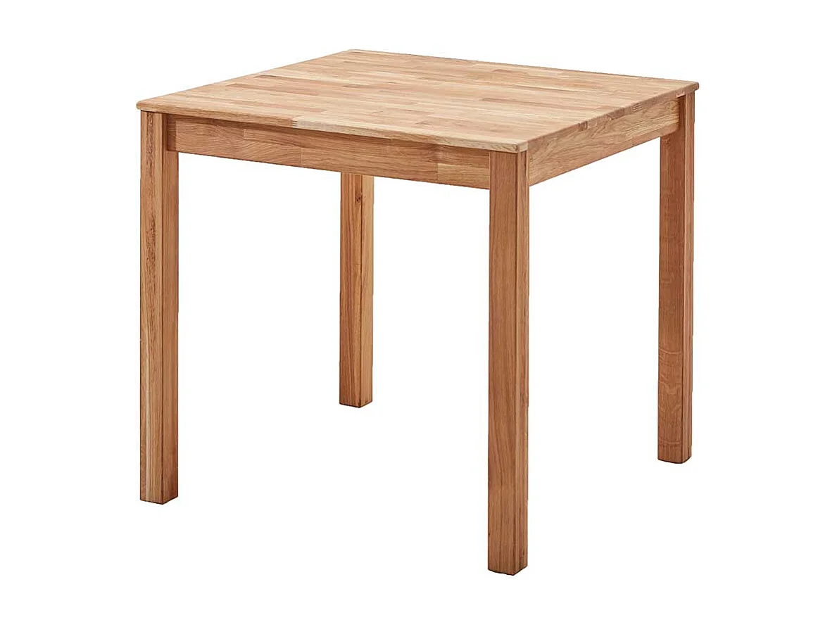 Holz Küchentisch aus Kernbuche massiv Vierfußgestell