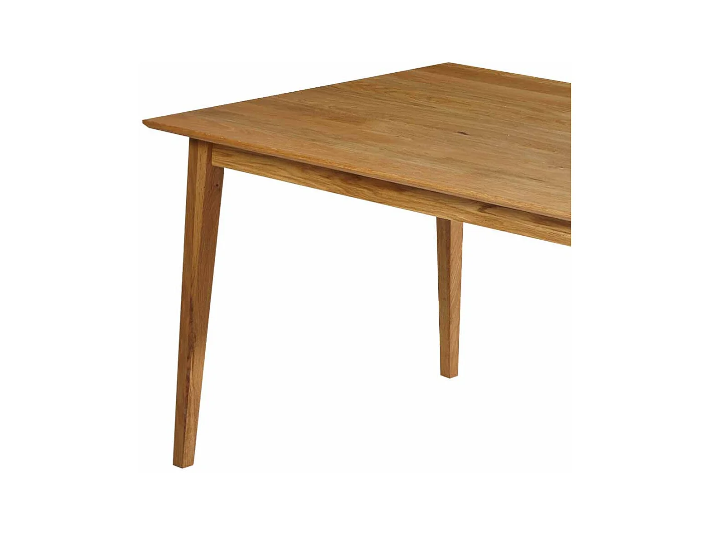 Esstisch aus Wildeiche Massivholz geölt