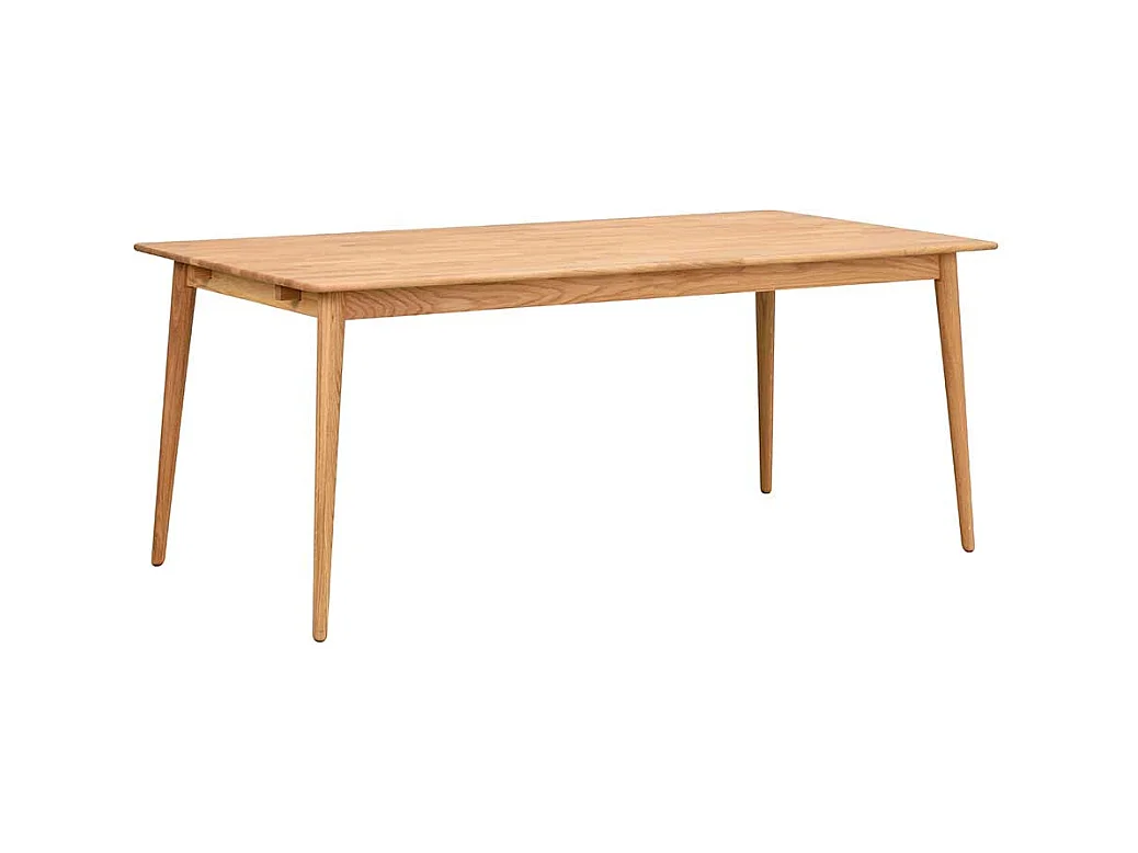 Esszimmertisch aus Eiche Massivholz Skandi Design