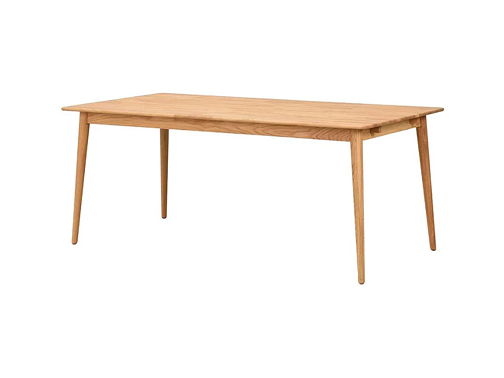 Esszimmertisch aus Eiche Massivholz Skandi Design