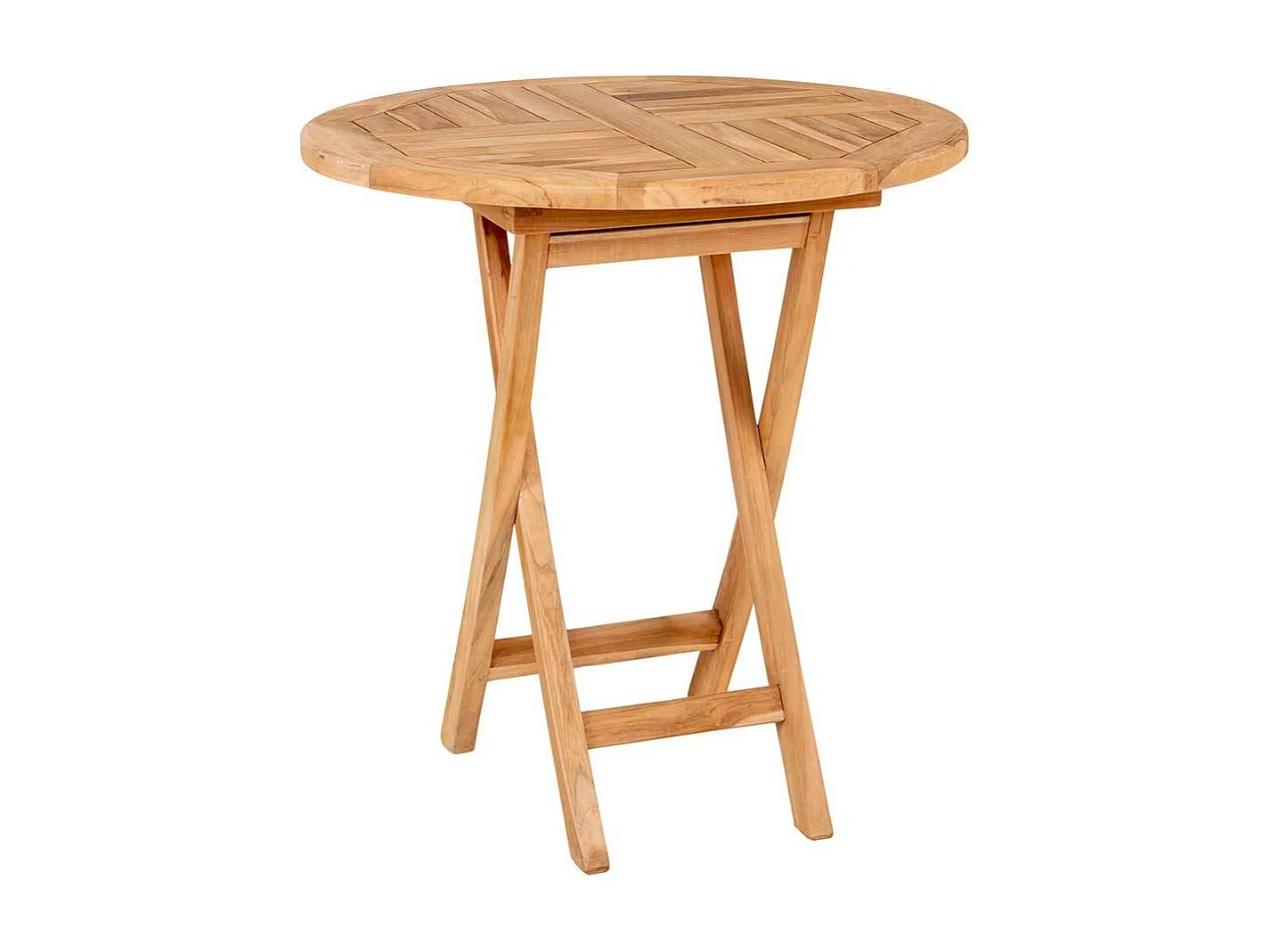 Outdoor Tisch aus Teak Massivholz klappbar