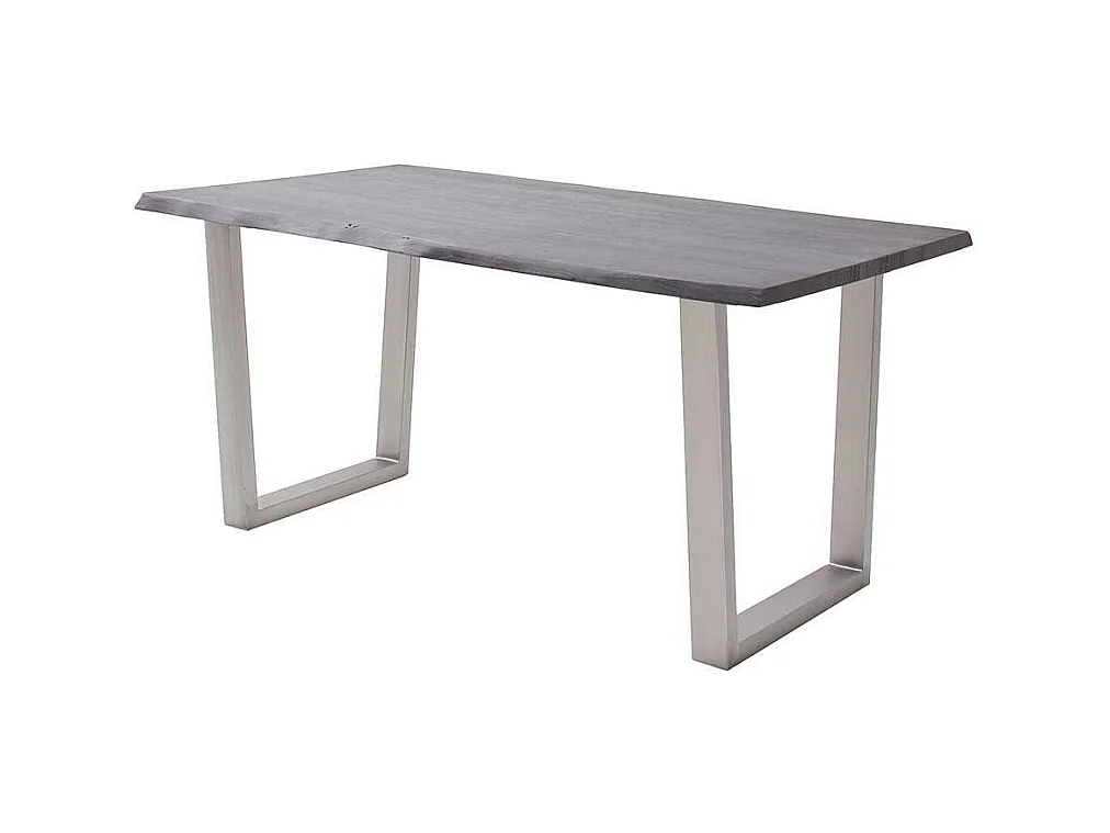 Esstisch Holztisch mit natürlicher Baumkante aus Akazie Massivholz