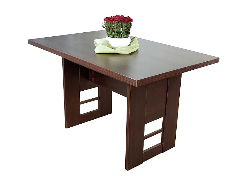 Wangen Esstisch in Nussbaumfarben 130 cm