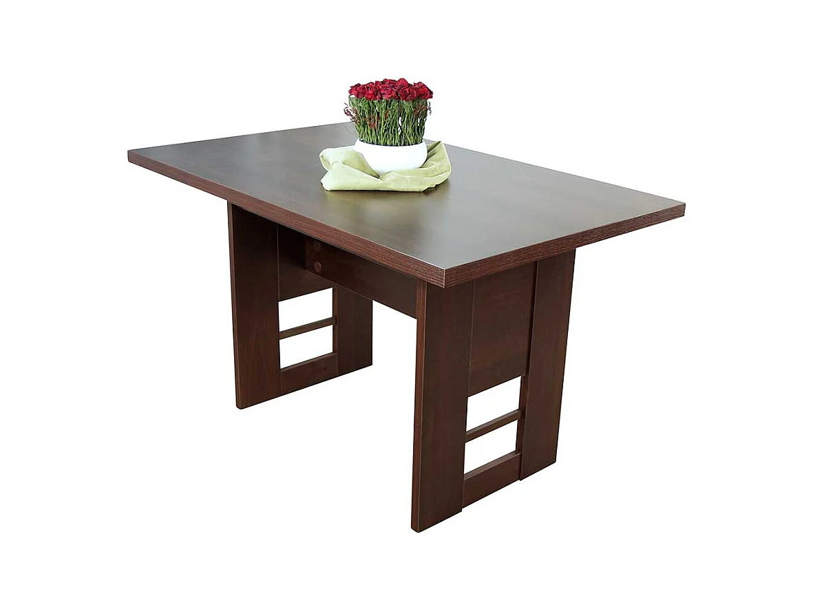 Wangen Esstisch in Nussbaumfarben 130 cm