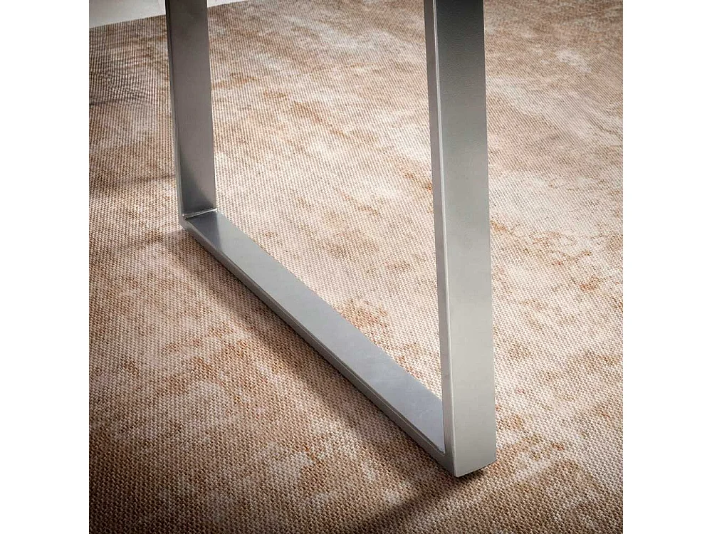 Küchen Tisch Esstisch im Industry und Loft Stil mit Bügelgestell