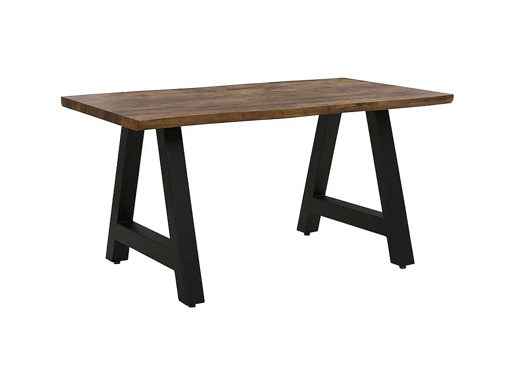 Esstisch Tisch Esszimmer in Braun und Schwarz