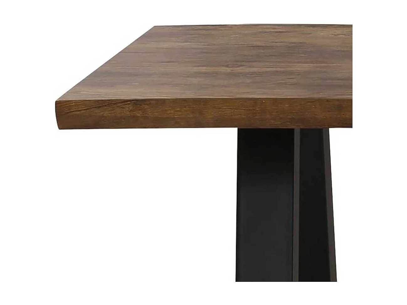 Esstisch Tisch Esszimmer in Braun und Schwarz