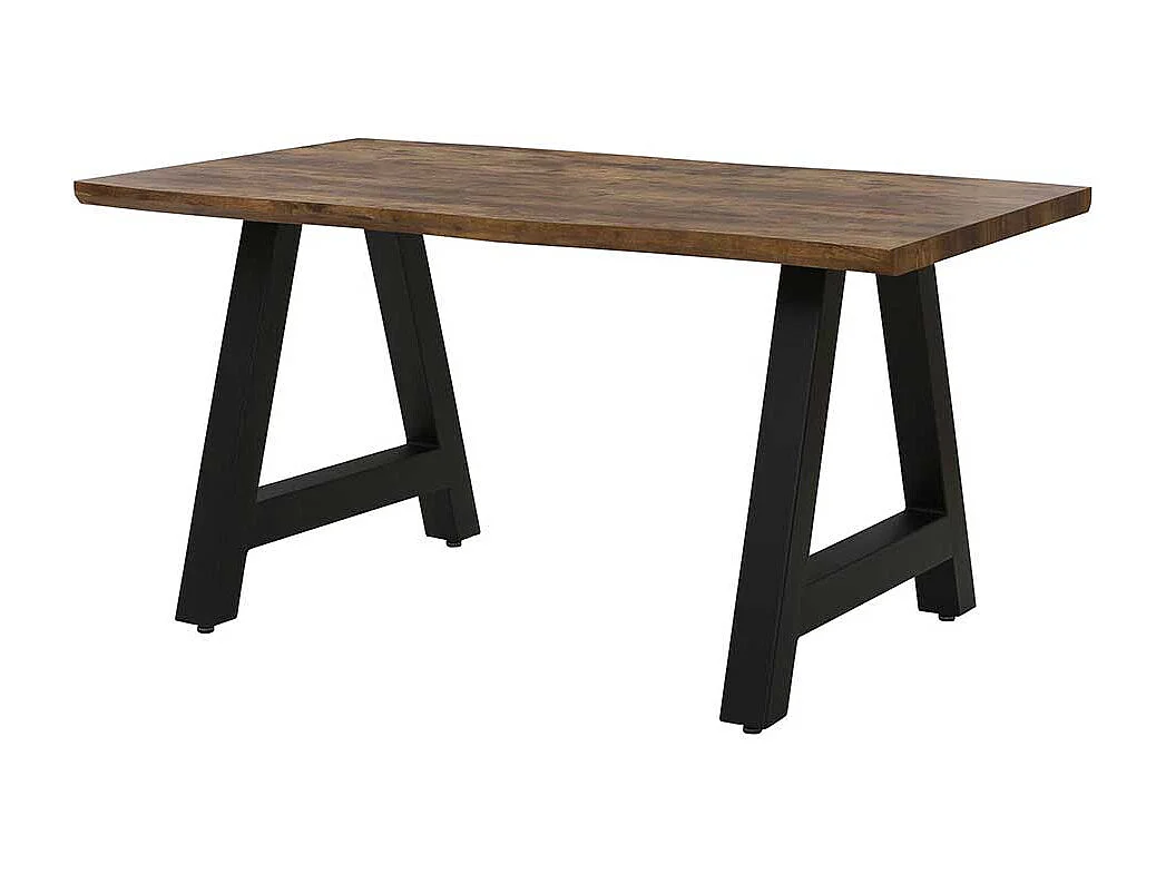 Esstisch Tisch Esszimmer in Braun und Schwarz