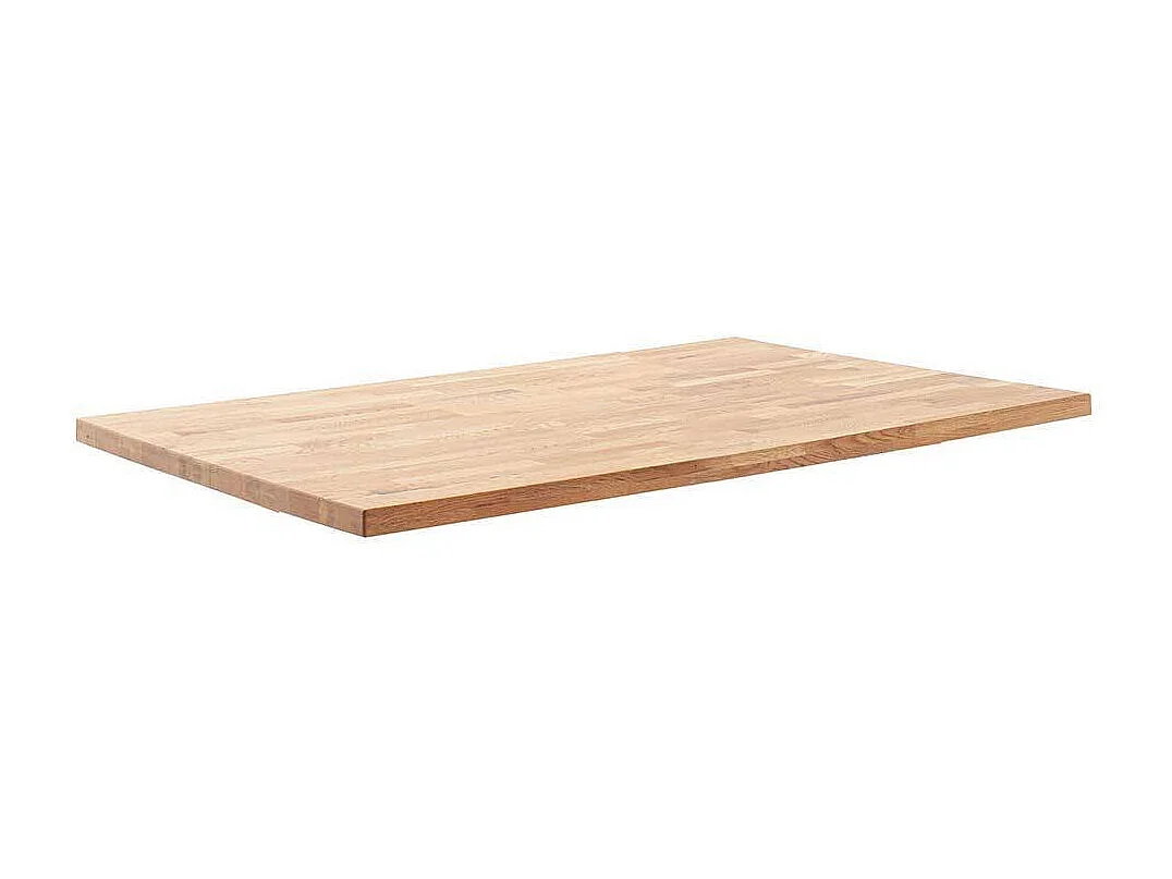 Esstisch Küchentisch aus Zerreiche Massivholz mit Bügelgestell