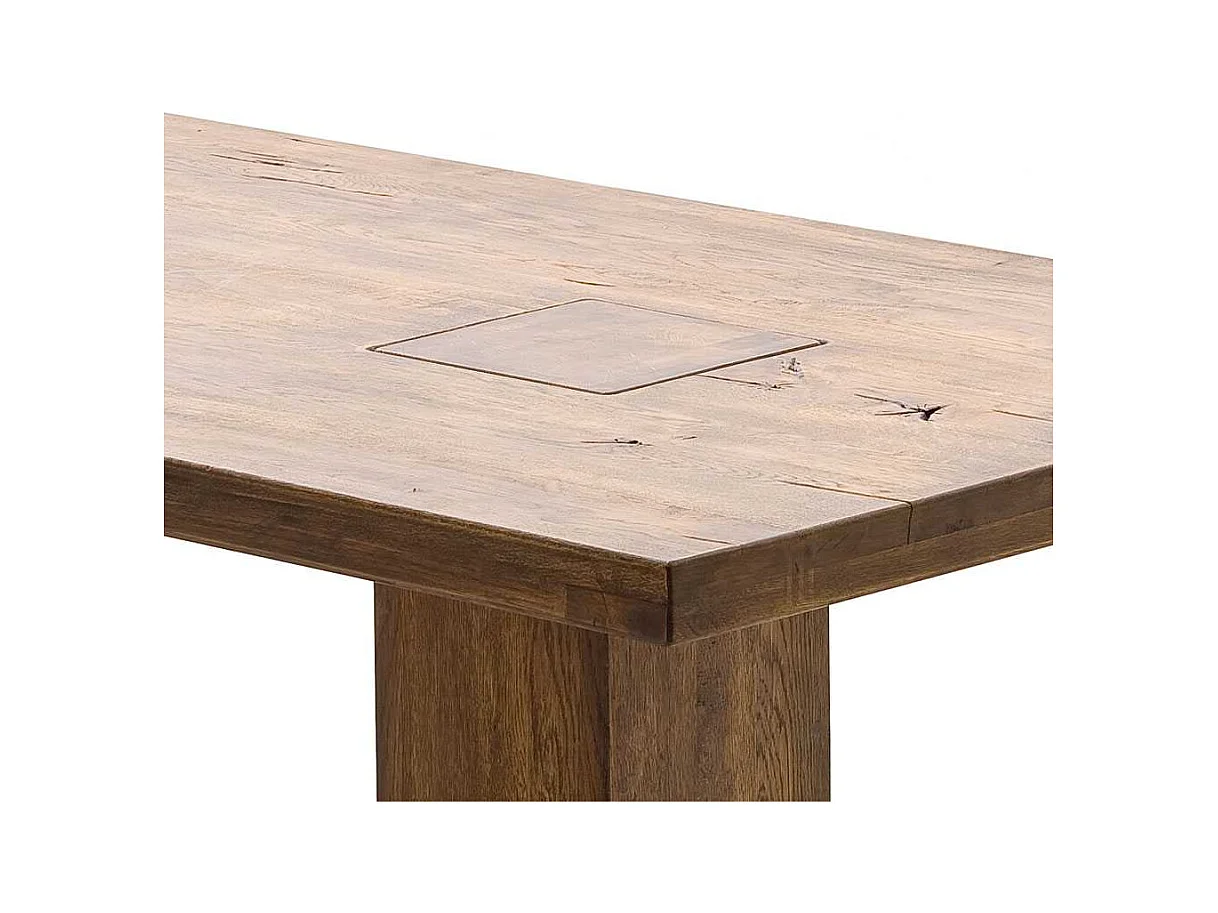 Esstisch aus Eiche Massivholz Rustikal