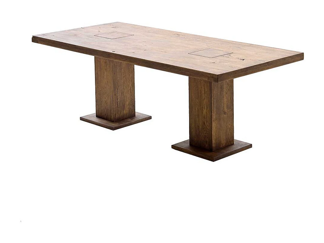 Esstisch aus Eiche Massivholz Rustikal