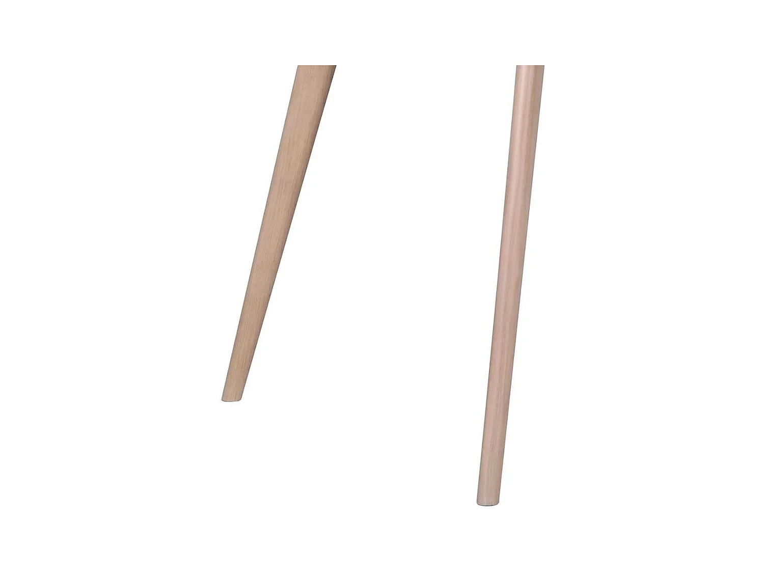 Esstisch mit Eiche White Wash furniert Skandi Design