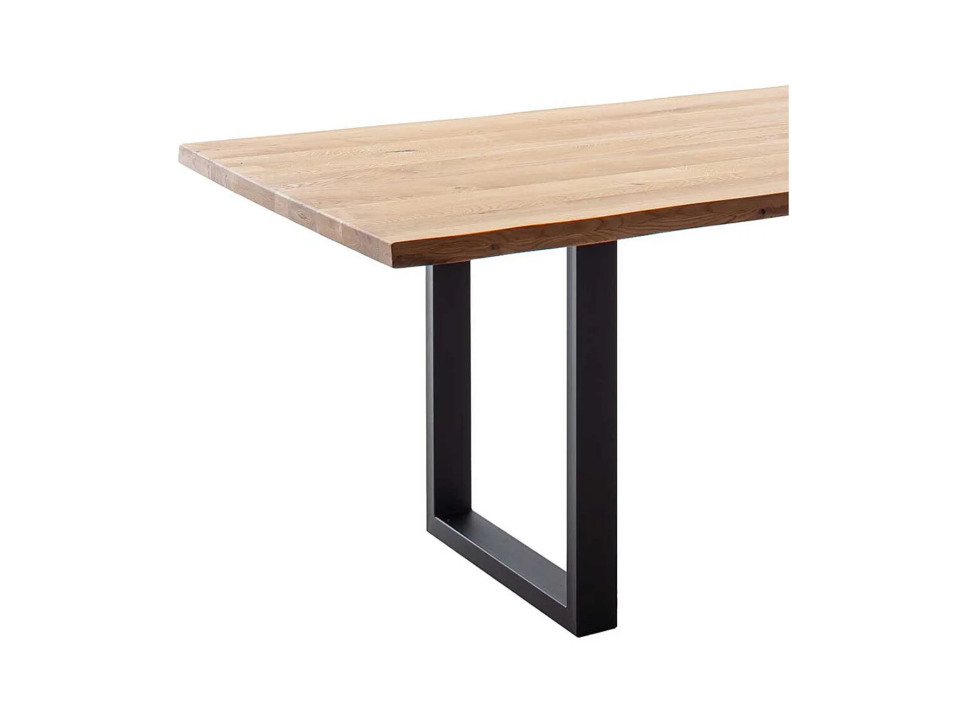 Esstisch Tisch Massivholz in Wildeichefarben mit Massivholzplatte