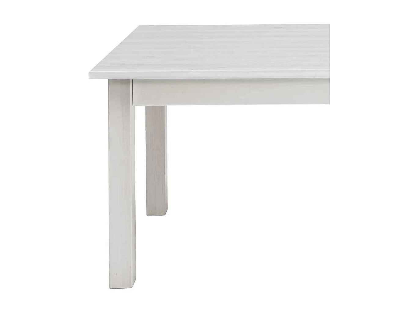 Kiefer Esstisch in Weiß Landhaus