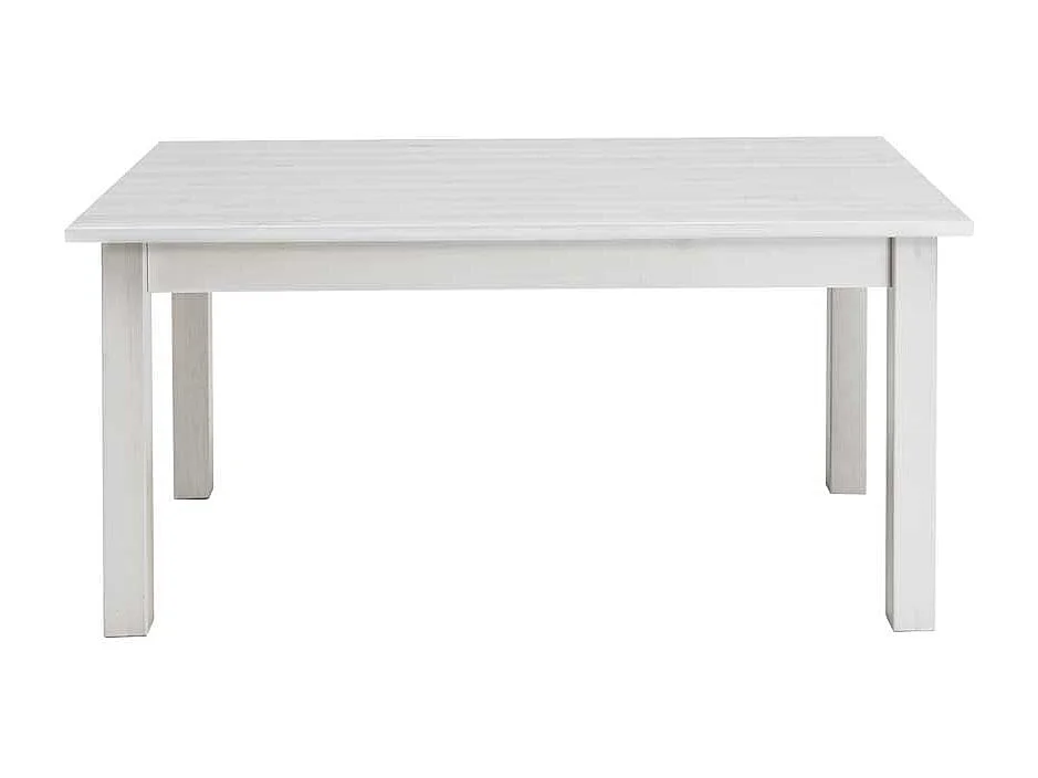 Kiefer Esstisch in Weiß Landhaus