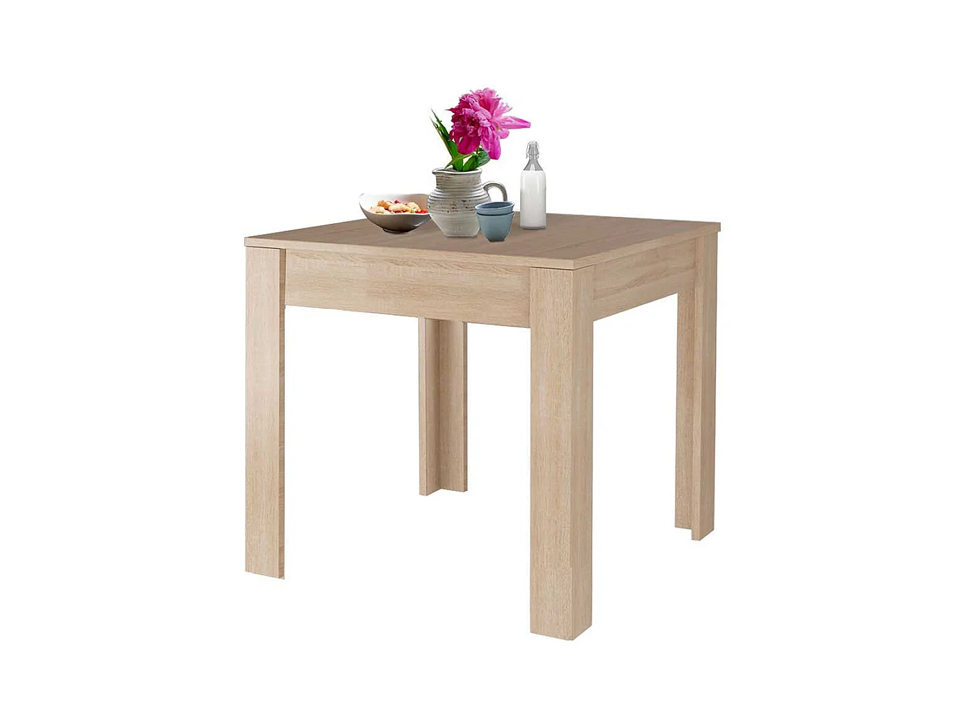 Esszimmertisch in Sonoma Eiche 75 cm hoch