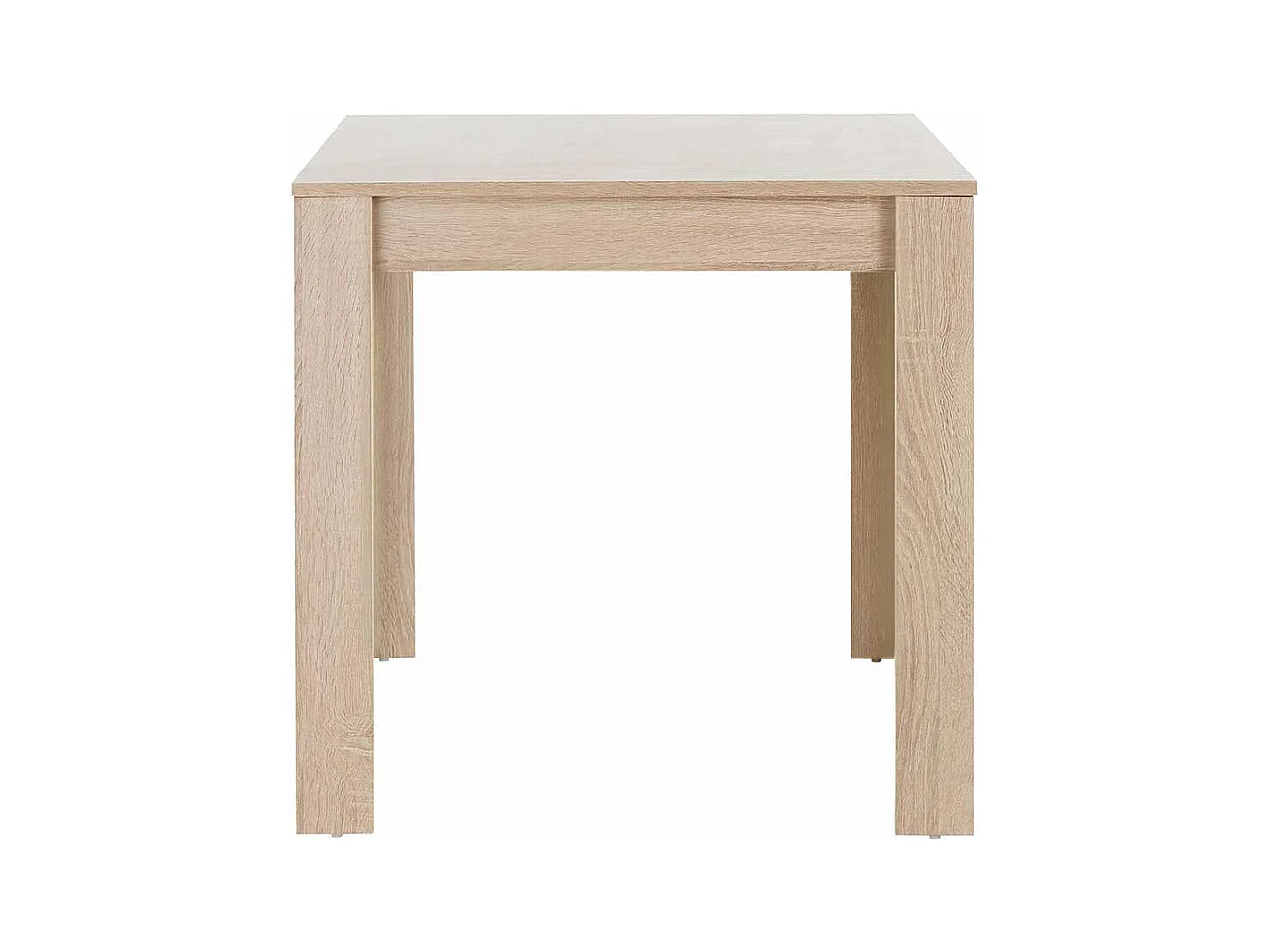 Esszimmertisch in Sonoma Eiche 75 cm hoch