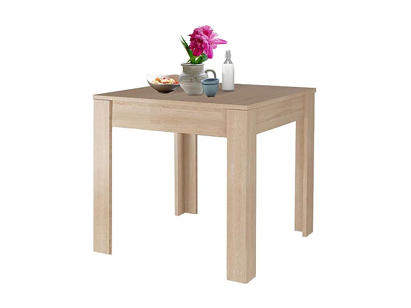 Esszimmertisch in Sonoma Eiche 75 cm hoch