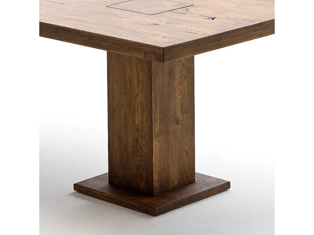 Esstisch aus Eiche Massivholz Rustikal