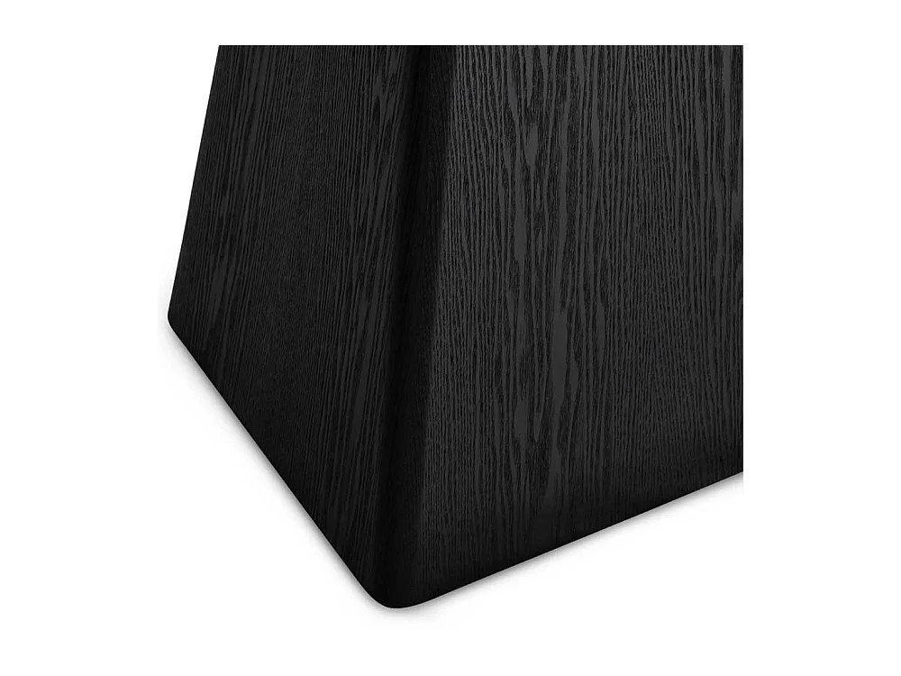 Esstisch Tisch Esszimmer in Schwarz auf Sockelgestell