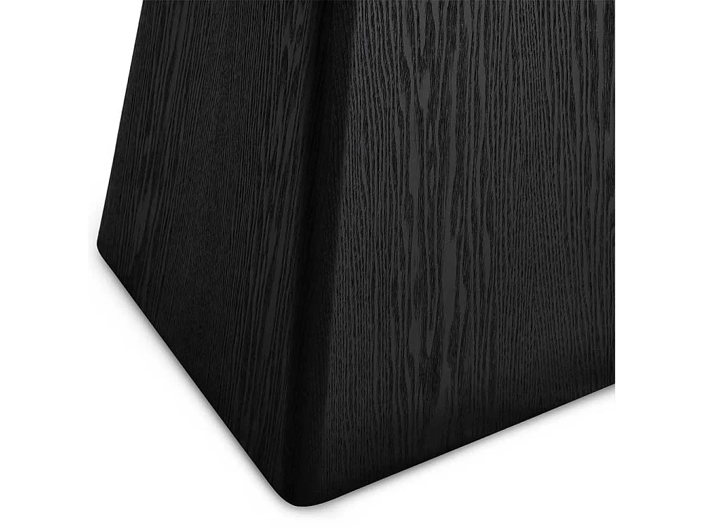 Esstisch Tisch Esszimmer in Schwarz auf Sockelgestell