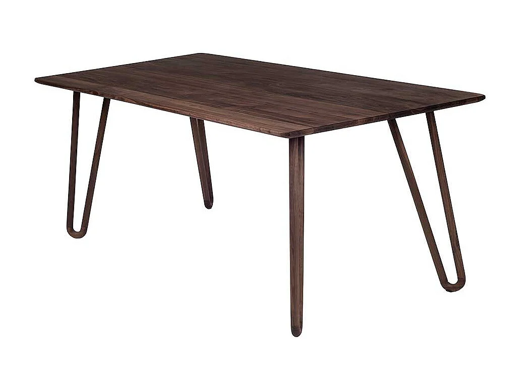 Esszimmertisch aus Nussbaum Massivholz handgearbeitet