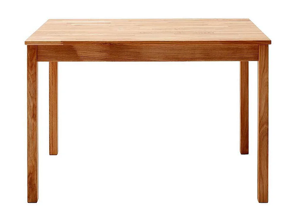 Esstisch aus Wildeiche Massivholz 76 cm hoch