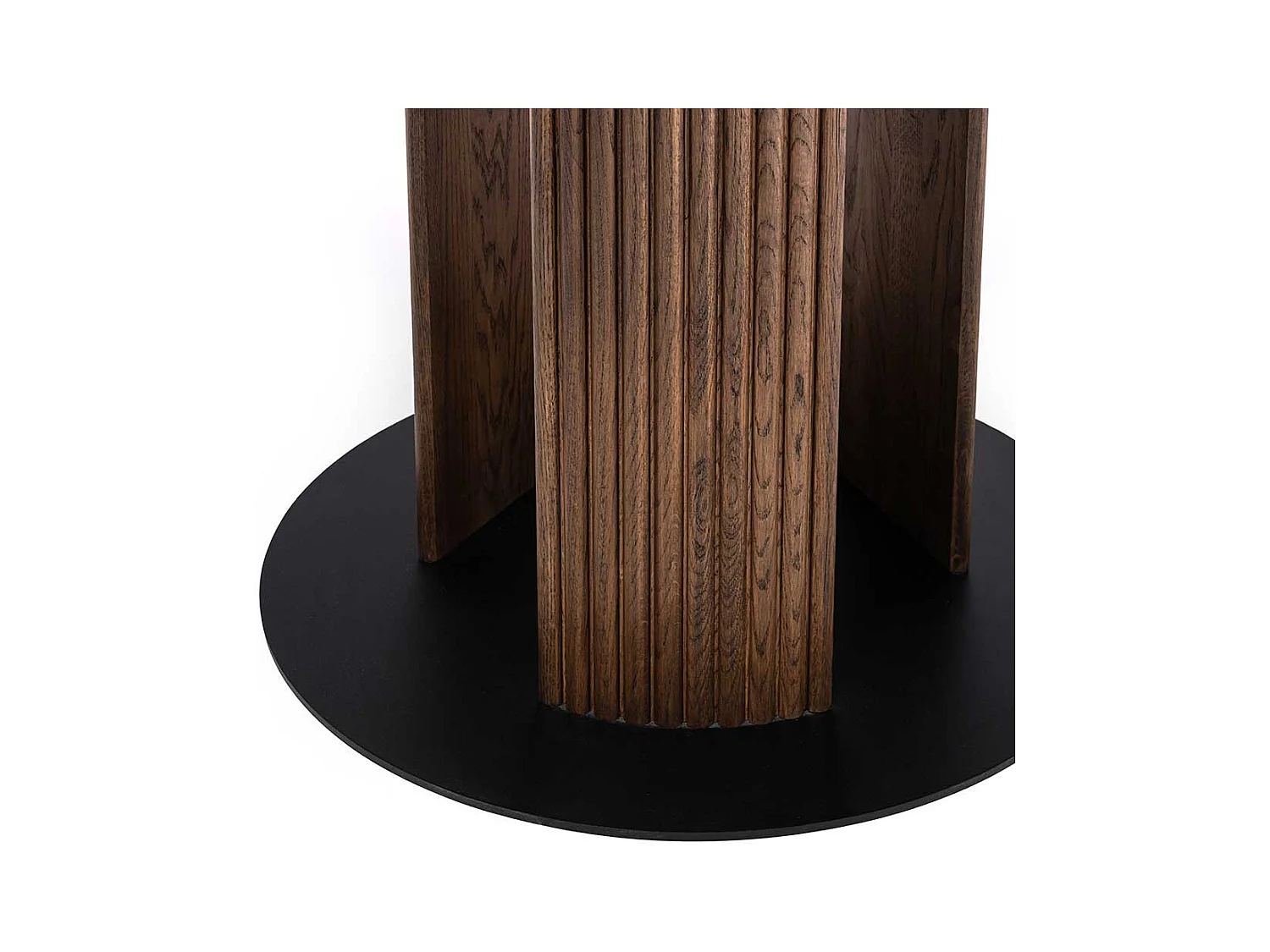 Skandi Tisch Esszimmer aus Eiche Massivholz Wengefarben