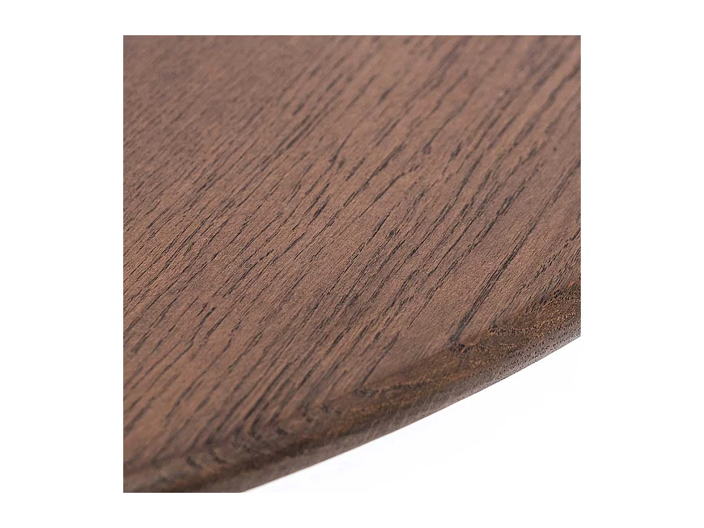 Skandi Tisch Esszimmer aus Eiche Massivholz Wengefarben