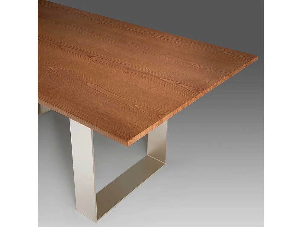 Tisch Esszimmer in modernem Design Bügelgestell