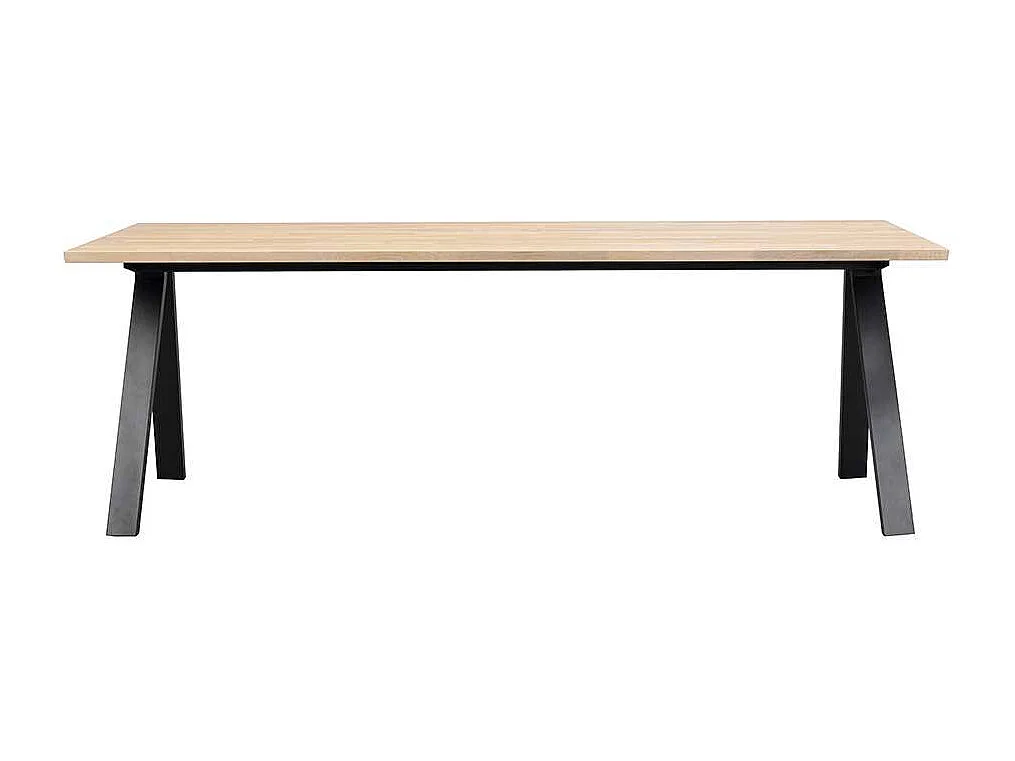 Buffettisch in Eiche White Wash optional mit Ansteckplatten