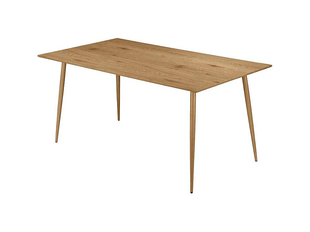 Skandi Esszimmer Tisch in Eichefarben 160 cm breit & 90 cm tief