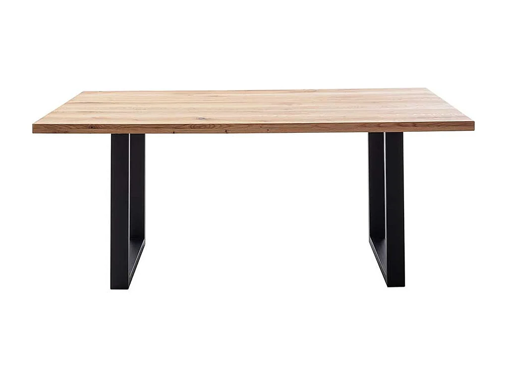 Esstisch Tisch Massivholz aus Wildeiche Massivholz im Industry und Loft Stil